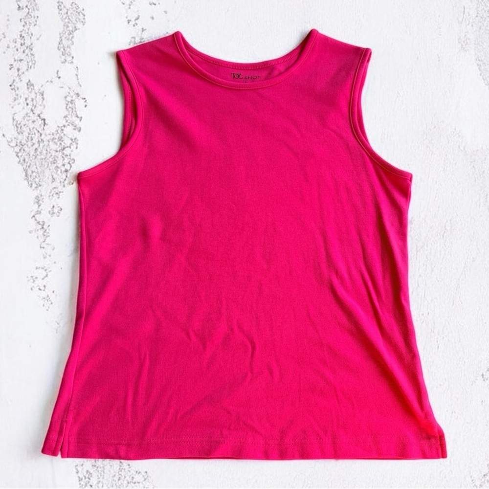 The Tog Shop Pink Sleeveless Tank Top Size Large